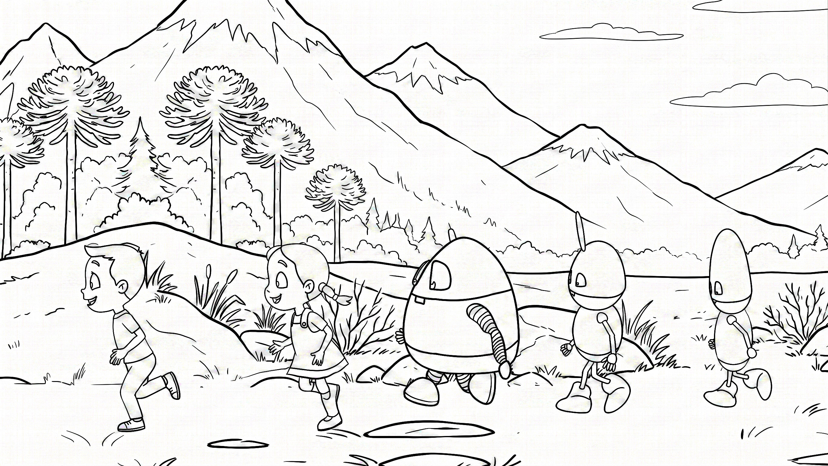Aventura en la montaña